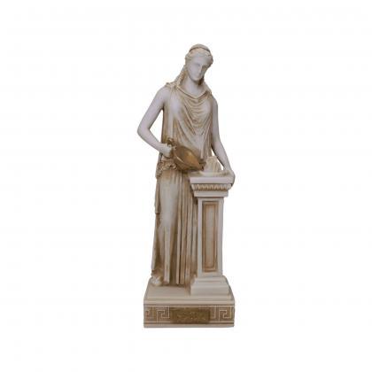 Hestia Greek Roman Goddess Statue Ancient..