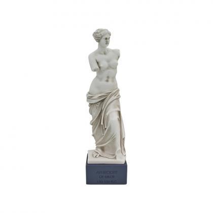 Venus De Milo Louvre Replica Sculpture Alabaster..