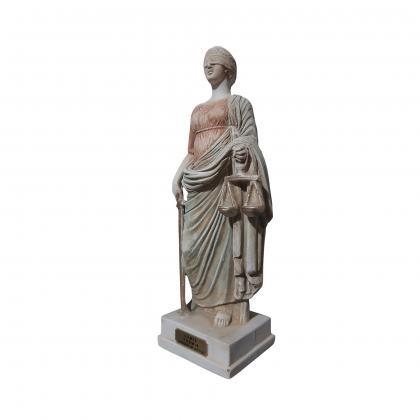 Themis Statue Greek Roman Goddess Of Justice..