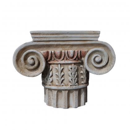 Ionic Order Column Pillar Ancient Greek Roman..