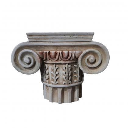 Ionic Order Column Pillar Ancient Greek Roman..