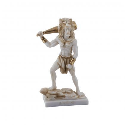Hercules Statue Greek Mythology Alabaster..