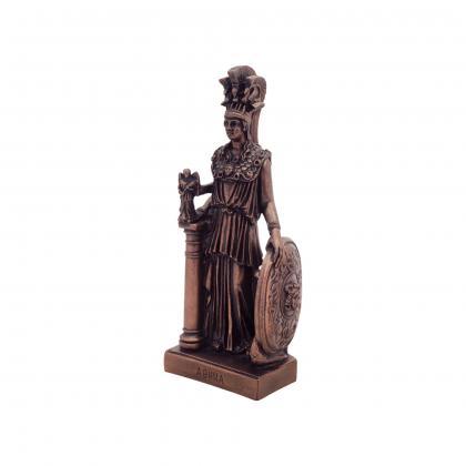 Athena Pallas Goddess Statue Ancient Greek Roman..