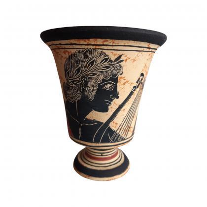 Pythagoras Cup Ceramic Terracotta - Apollo God