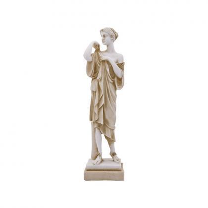 Artemis Greek Goddess Sculpture Handmade Archaic..