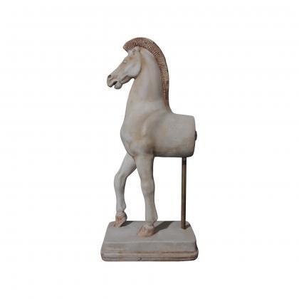 Horse Votive Statue Exact Replica Athens Acropolis..