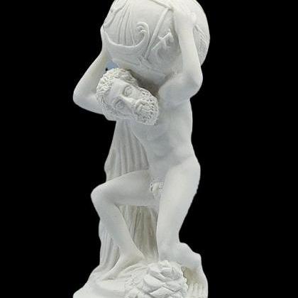 Atlas Sculpture Greek Roman Mythology Marble..