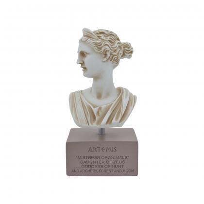 Artemis Diana Goddess Statue Greek Handmade..