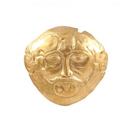 Agamemnon King Bas Relief Wall Mask Plaster..