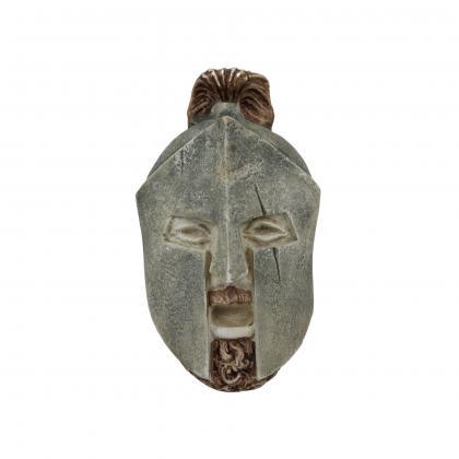 Leonidas King Wall Mask Sculpture 16cm