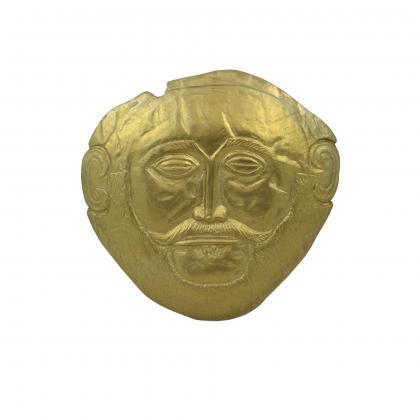 Agamemnon King Bas Relief Wall Mask Plaster..