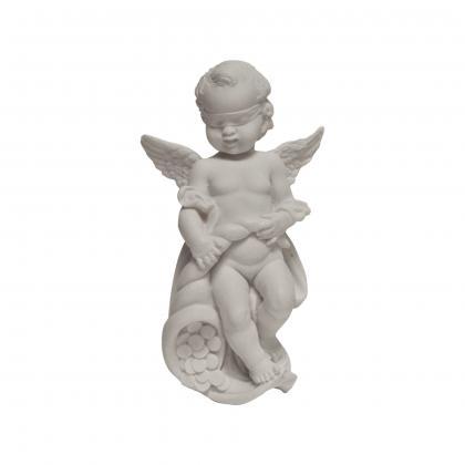 Baby Angel Statue With Lucky Coins - Handmade..