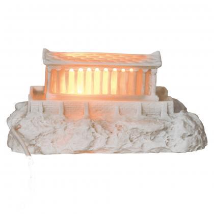 Parthenon Temple Acropolis Lighting Sculpture -..