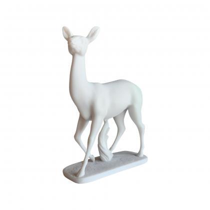 Deer Statue Alabaster