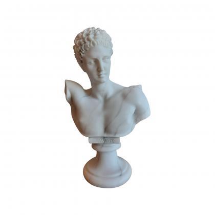 Hermes Statue Greek Roman God Bust Sculpture..