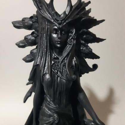 Hecate Goddess of Magic Black Statu..