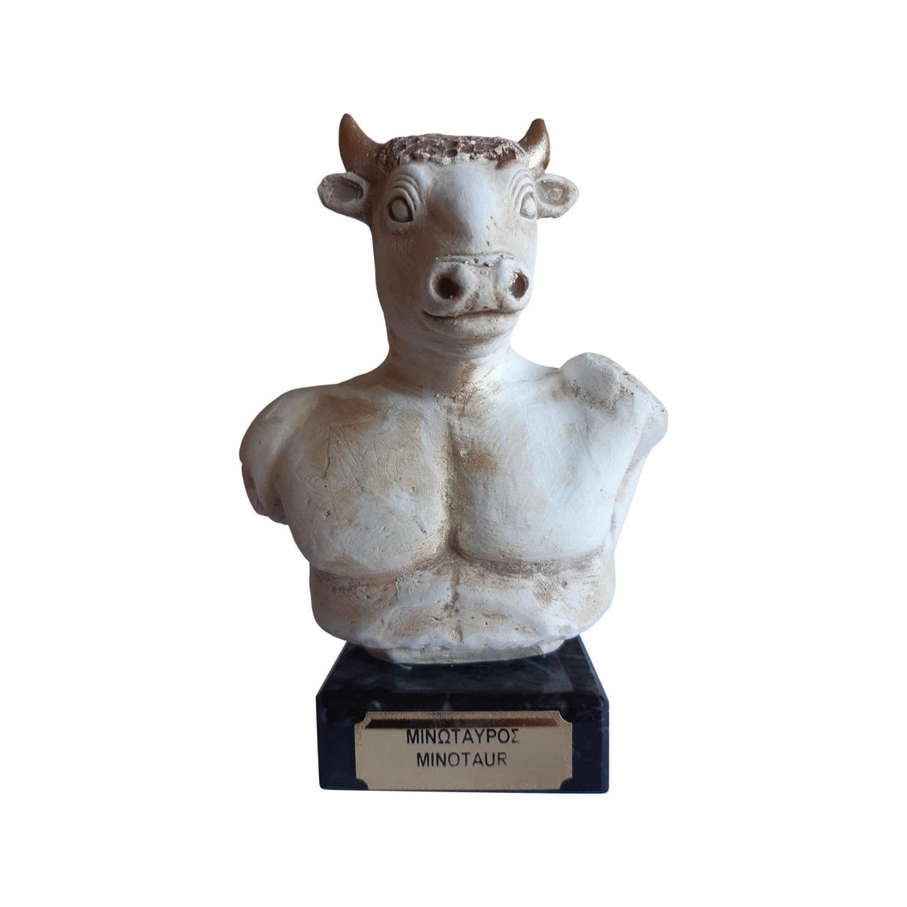 Minotaur Cretan Bull Statue