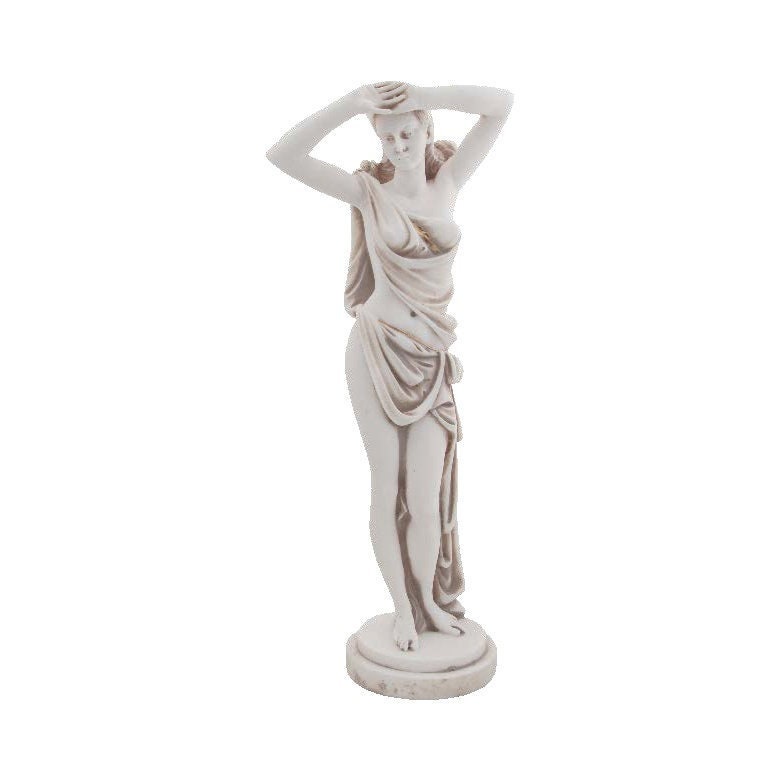 Nude Aphrodite Goddess Statue Made Of Alabaster Sculpture 40cm