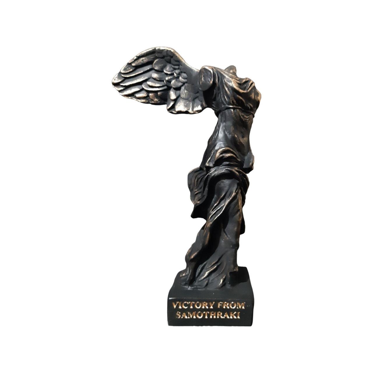 Nike Winged Victory Of Samothrace Replica Louvre Museum Sculpture Handmade Statue 20cm