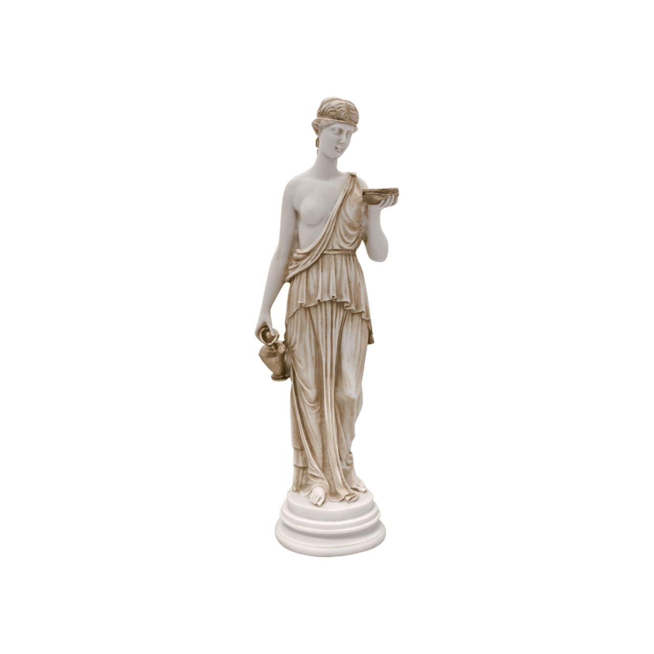 Hebe Goddess Statue Made Of Alabaster