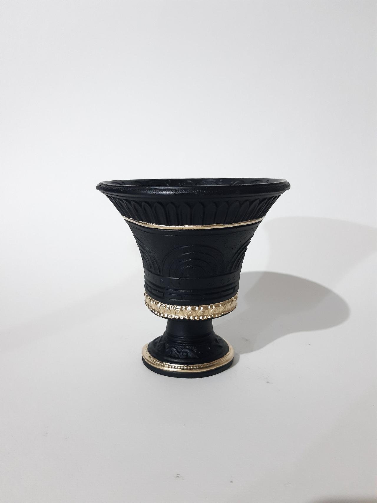 Pythagoras Cup Pythagorean - Alabaster Sculpture - Cup Of Justice Dionysus - Greek Handmade 14cm