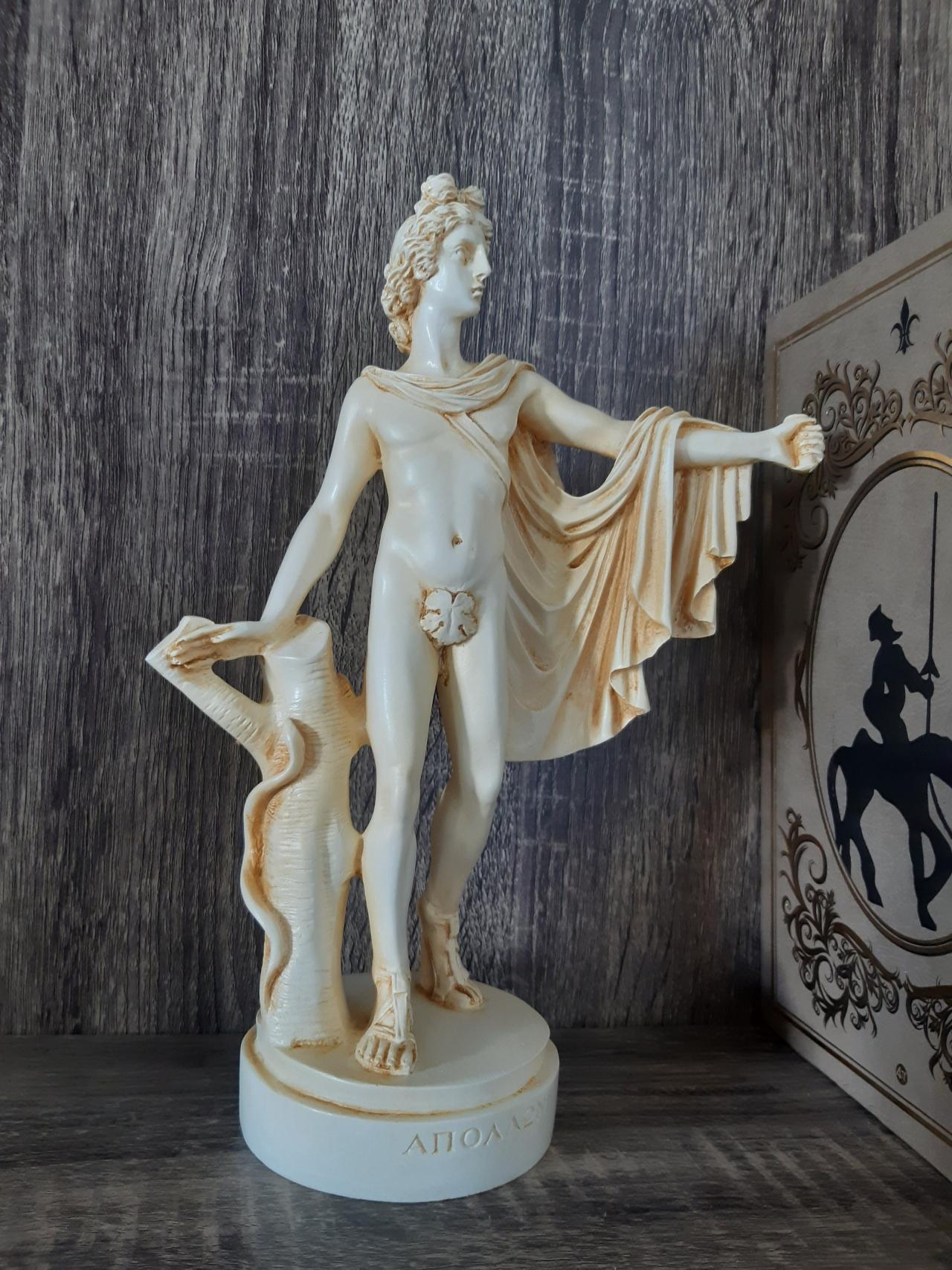 Apollo Statue Greek Roman God Replica Sculpture on Luulla