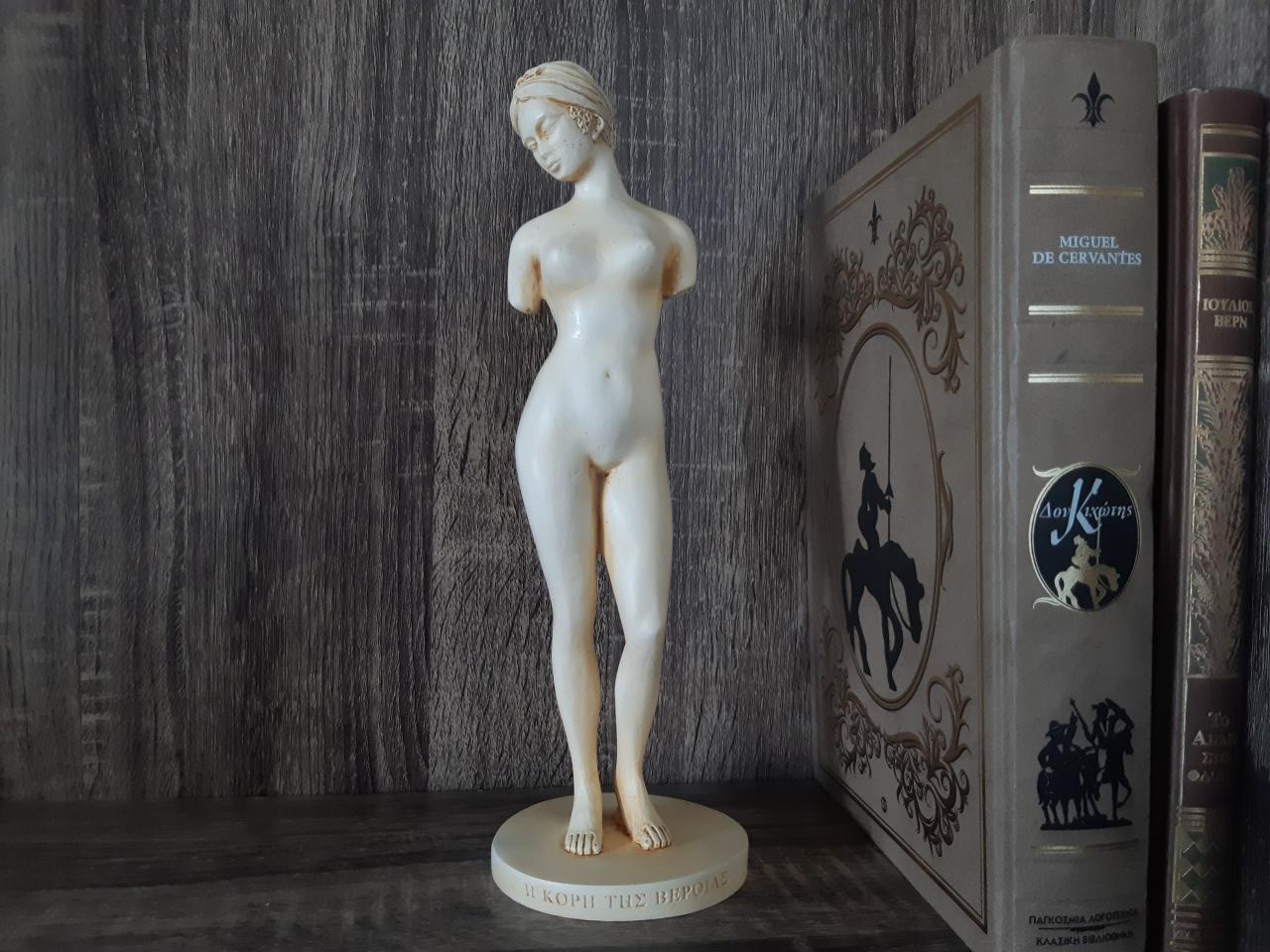 The Kore Of Beroia Statue Nude Female Sculpture Made Of Alabaster
