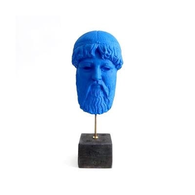 Zeus God Statue Plaster Ancient Greek Handmade Mask