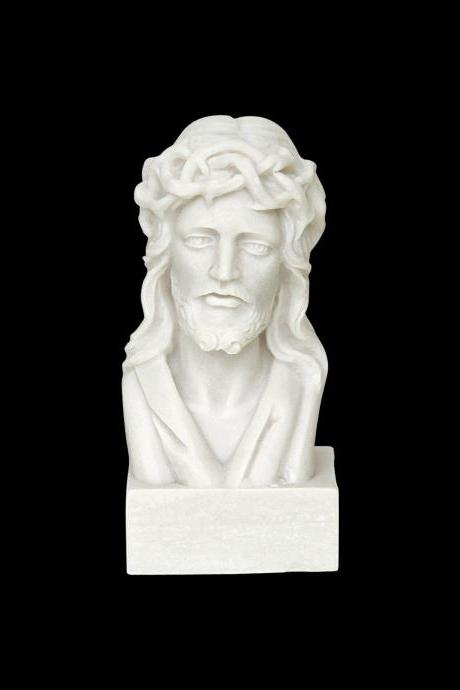 Jesus Christ Bust Statue Alabaster