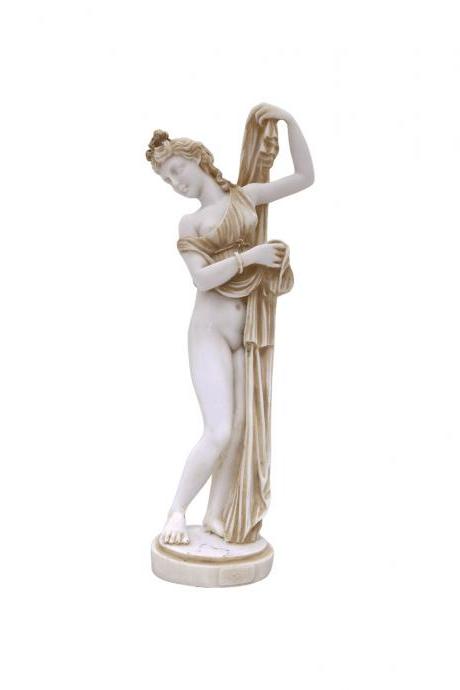 Nude Aphrodite Goddess Statue Made Of Alabaster
