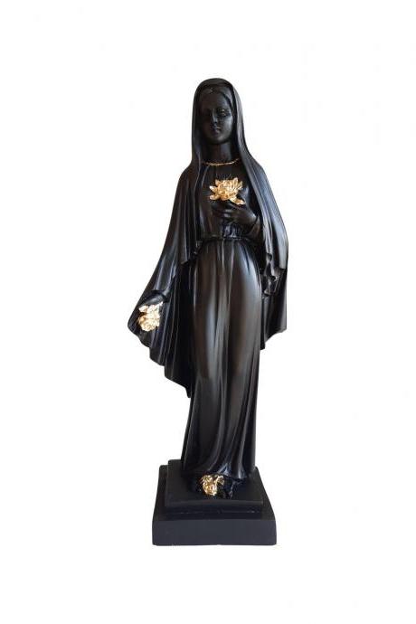 Virgin Mary Mother Statue Alabaster