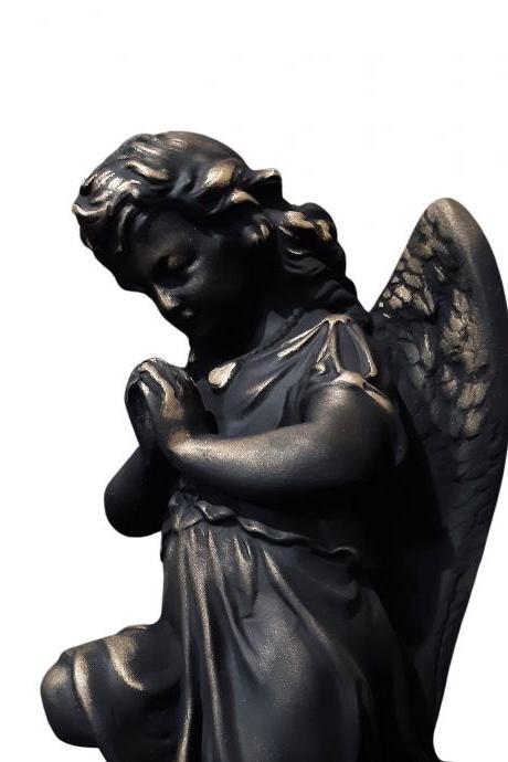 Angel Praying Statue made of Alabaster