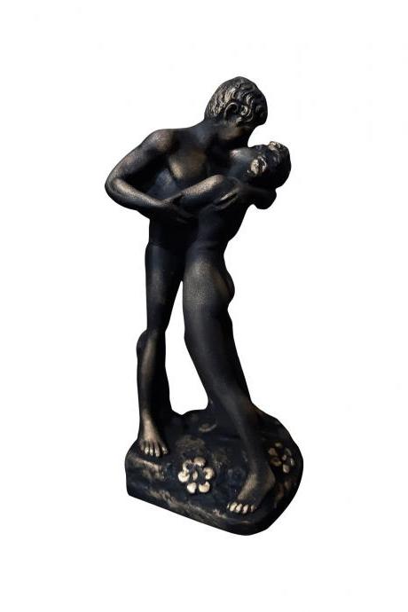 The Kiss Sculpture Greek Handmade Alabaster Statue