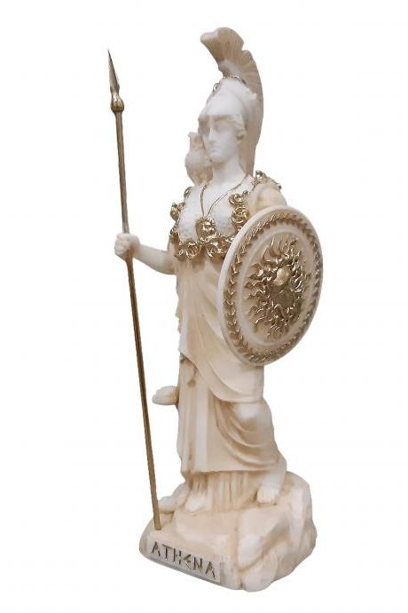 Greek Goddess Athena Statue Greek Mythology Sculture 18cm