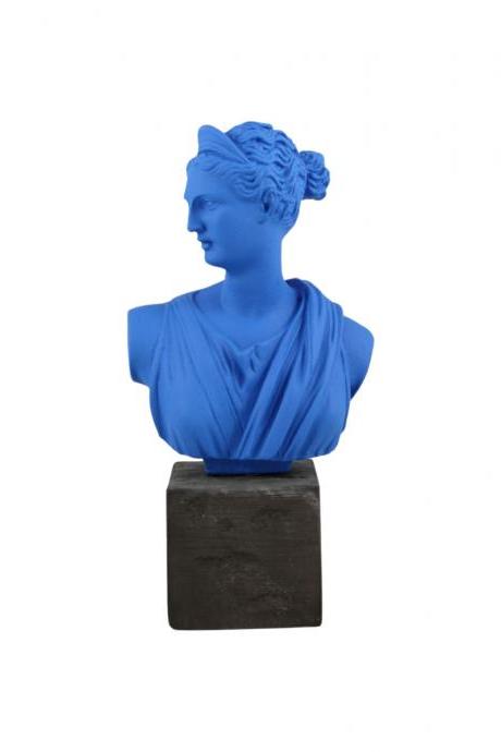 Artemis Statue Bust Head Handmade Sculpture 23cm