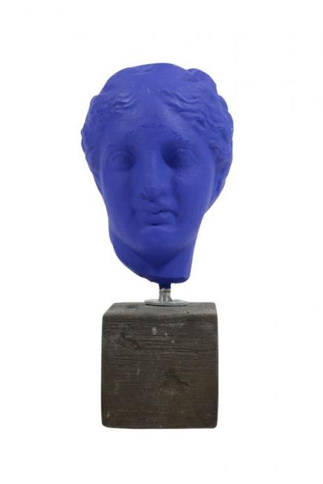Hygieia Goddess Bust Statue Replica Sculpture 14cm