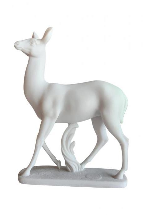  Deer Statue Alabaster