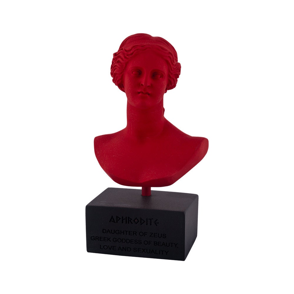 Aphrodite Venus Bust Head Sculpture Ancient Greek Roman Mythology ...